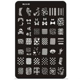 Placa para carimbo 42 Desenhos MLS-05