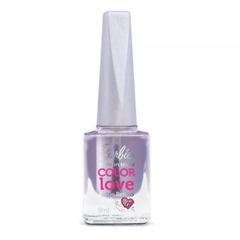 Esmalte Barbie Extra Brilho Color Love