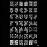 Placa para carimbo 42 Desenhos abstratos Nail Art Stamp