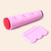 Kit carimbo e espátula para unhas
