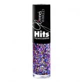 Esmalte Hits Glitters World - Roma