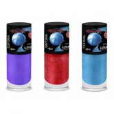 Kit 3 Esmaltes Ludurana Perolados Rock in Rio