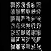 Placa para carimbo 42 Desenhos abstratos II Nail Art Stamp