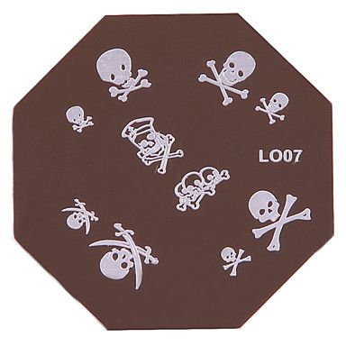 Placa para carimbo Nail Art Stamp LO-07